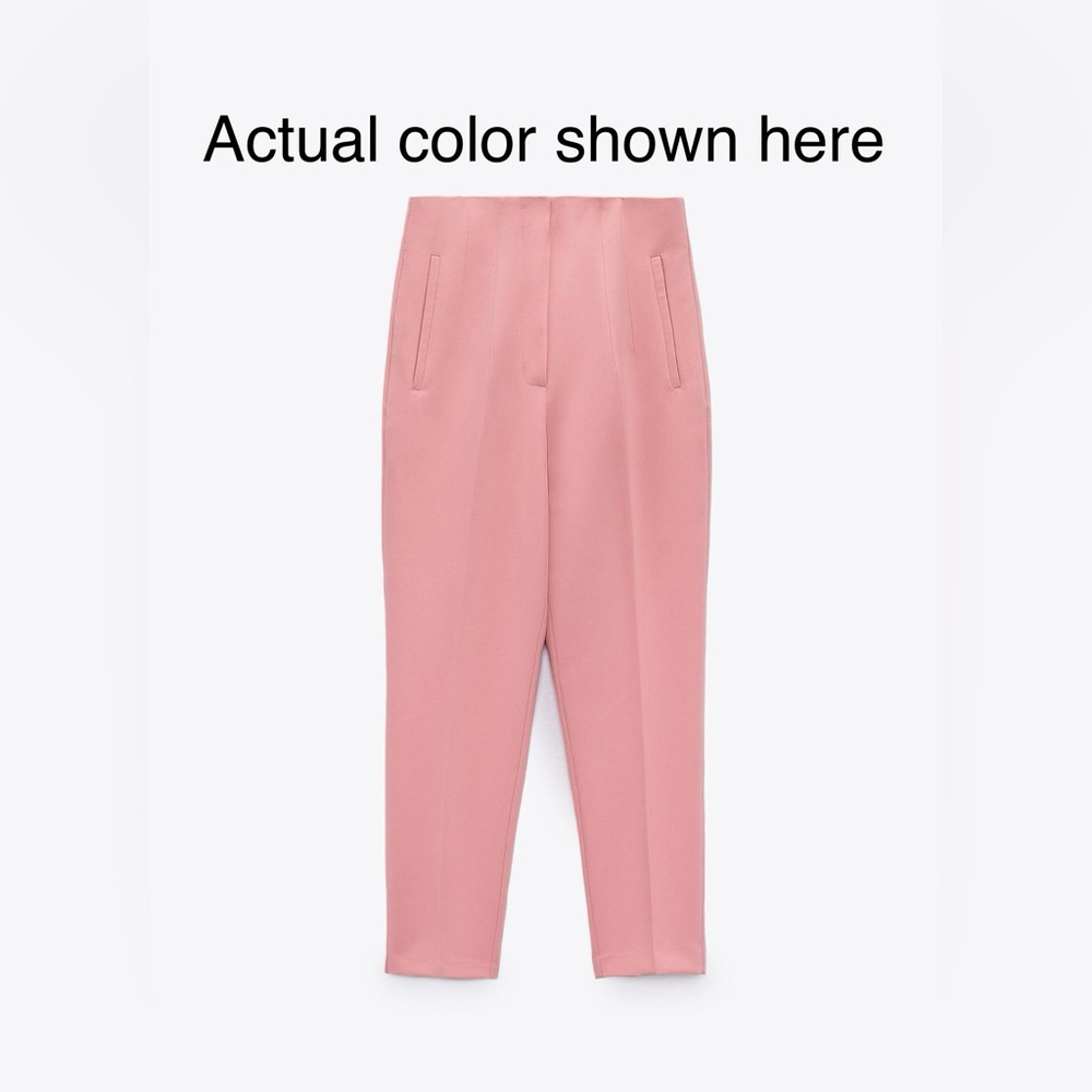 ZARA HIGH WAISTED PANTS small